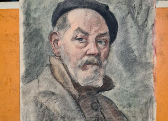 Roger Bréval autoportrait
